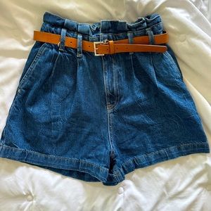 Zara Blue Denim Shorts - Size 4